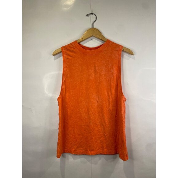 Lululemon All Yours Tank Top Cloudy Wash Red Orange Sleeveless Size Small 2 4 - Picture 1 of 3